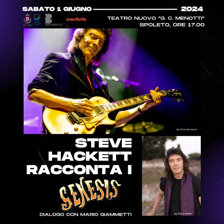 Steve Hackett: Q&A session in Spoleto (Italy)